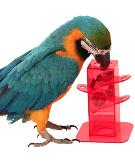 Puzzle Treat Tower Parrot Toy